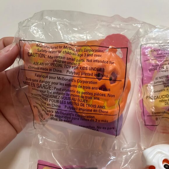 Halloween Mcdonalds Fast Food Premium Toys 1998 Spooky LOT - Picture 2 of 5